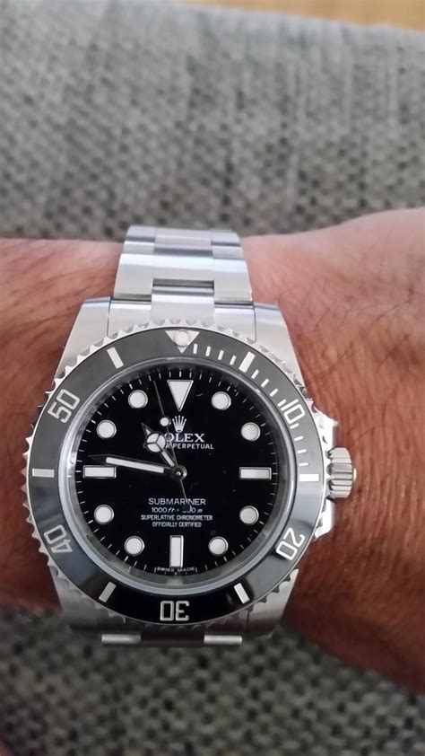 rolex 114060 verklebt|rolex model 114060.